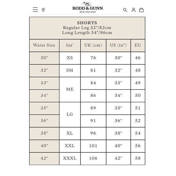 New Rodd & Gunn Linen 9" Resort Short in Dark Taupe 2XL - Picture 12 of 12